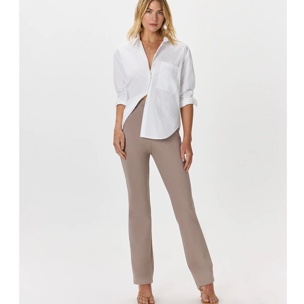 NWT Quince XL P Ultra-Stretch Ponte Straight Leg Pants Office Capsule Wardobe